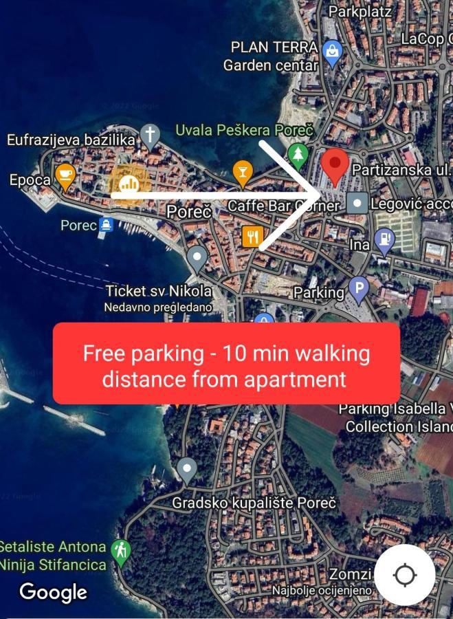 Apartment Anika Old Town Porec Ngoại thất bức ảnh